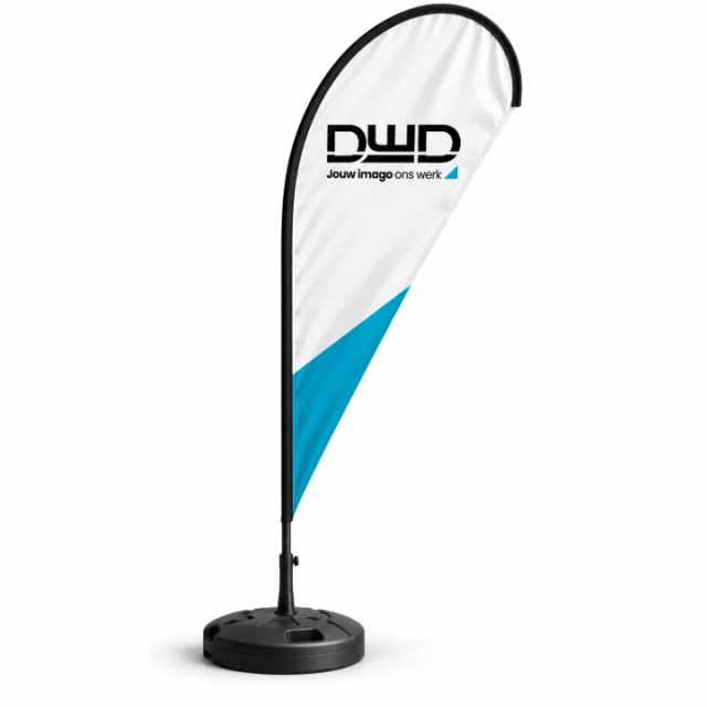 Beachvlag druppel model 720 x 720 px