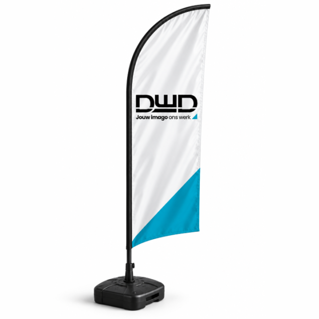 Beachvlag rechte model 720 x 720 px