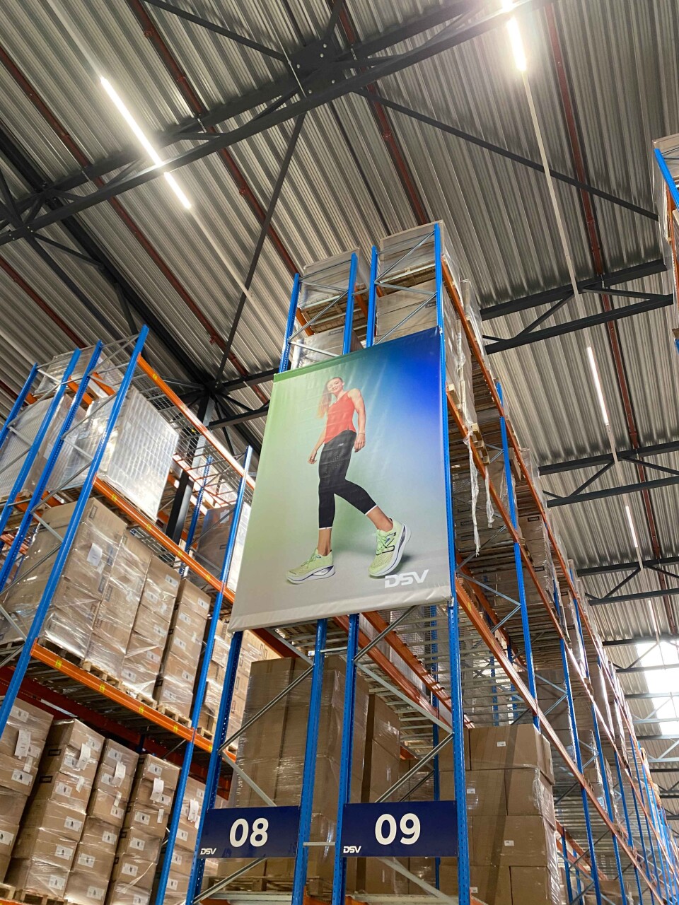 Stellingsdoeken New Balance en DSV